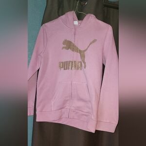 Puma Kids Pink Hoodie
